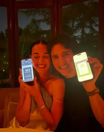 Katy Perry and Justin Trudeau