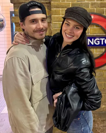 Бруклин Бекхэм и Никола Пельтц