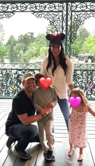 Prince Harry and Meghan Markle with their children