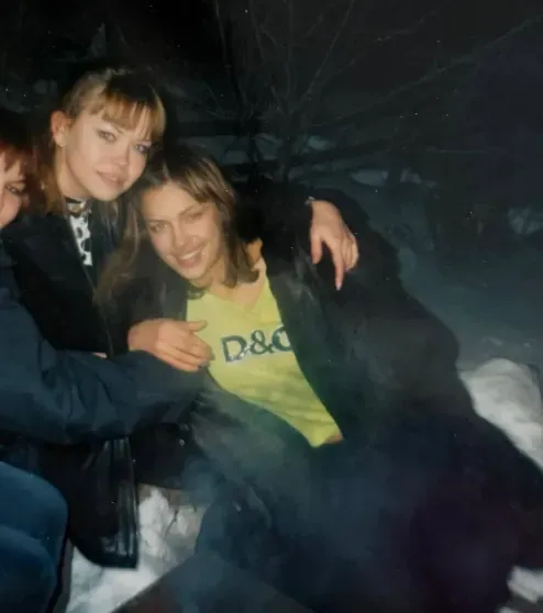 Ирина Шейк с сестрой