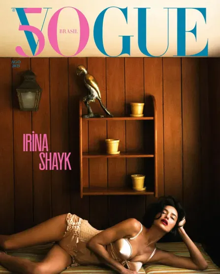 Ирина Шейк для Vogue (Бразилия)
