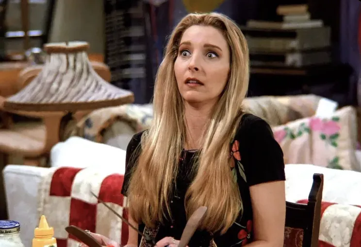 Лиза Кудроу в сериале "Друзья"