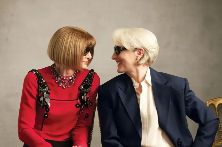 Анна Винтур и Мэрил Стрип для Vogue