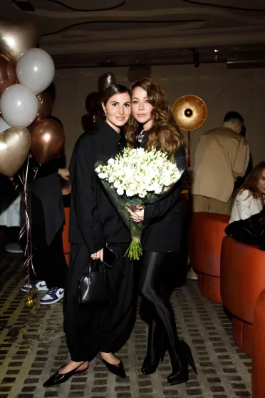 Laura Djugelia and Yulia Baranova