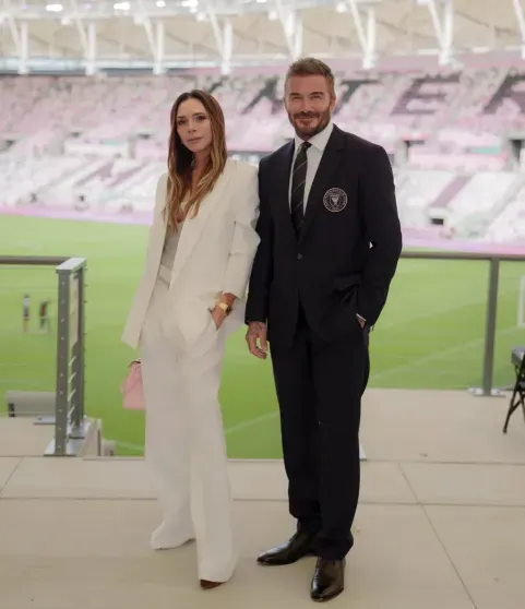 Victoria and David Beckham