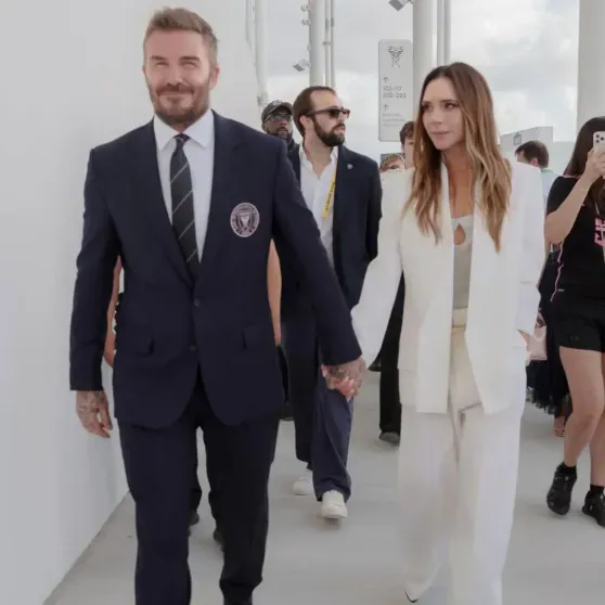 Victoria and David Beckham