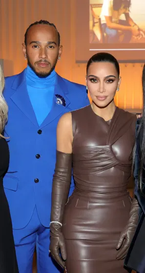 Льюис Хэмилтон и Ким Кардашьян