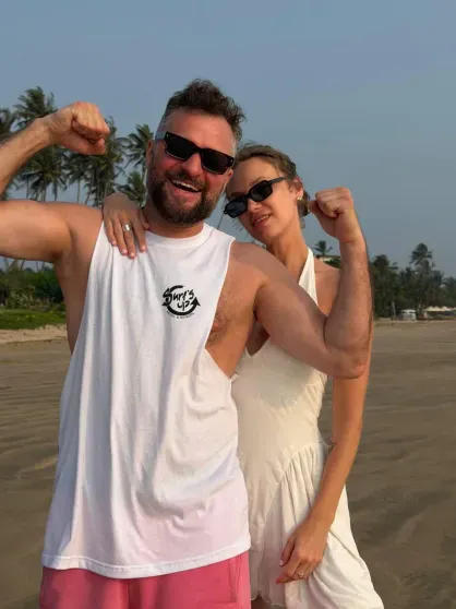 Irakli Pirtskhalaava with Elena Grebenshchikova