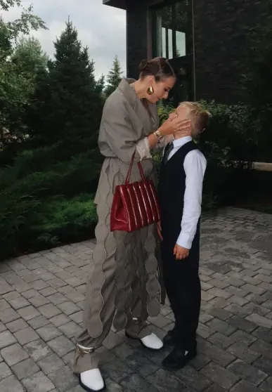 Ксения Собчак с сыном