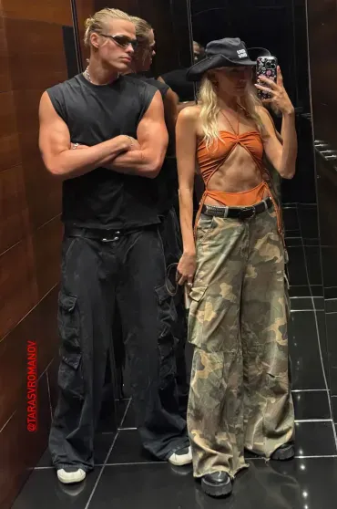 Елена Перминова и Тарас Романов