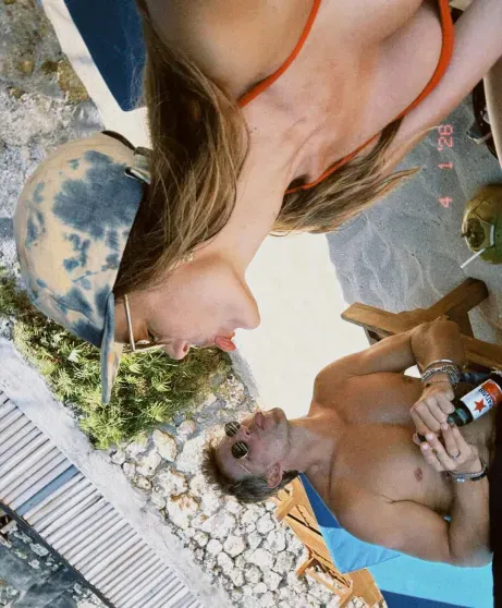 Бак Палмер и Алессандра Амбросио