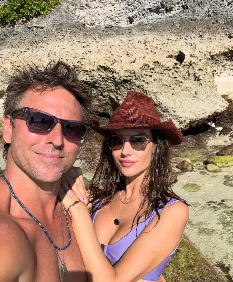 Бак Палмер и Алессандра Амбросио