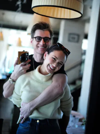 Alexey Vorobyov and Aida Garifullina