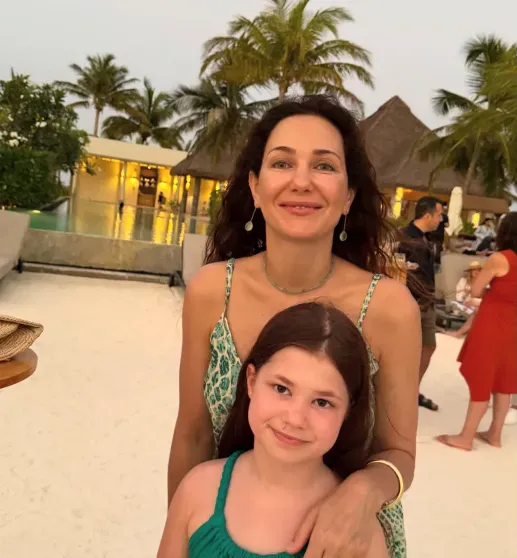 Екатерина Климова с дочерью Беллой