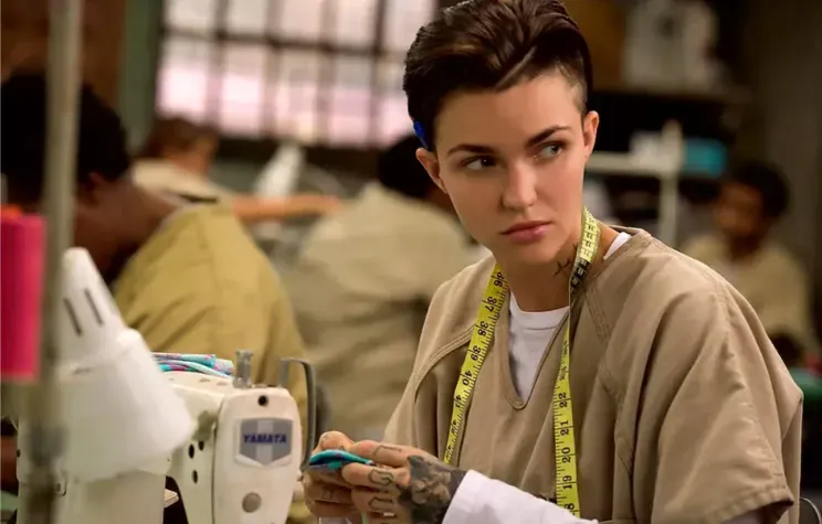 Руби Роуз в сериале "Оранжевый — хит сезона"