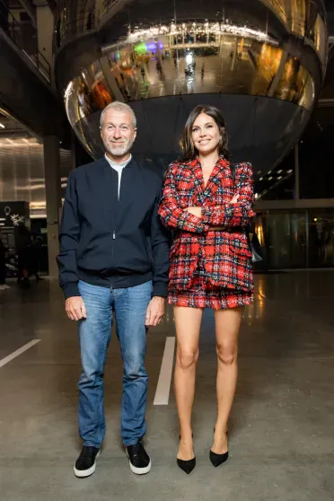 Roman Abramovich and Dasha Zhukova