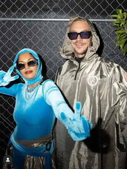 M.I.A. and Diplo at Coachella
