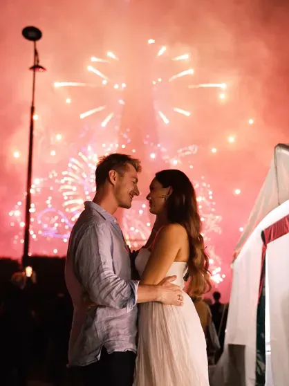 Alexey Vorobyov and Aida Garifullina