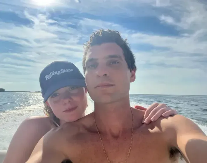 Gus Wenner and Elle Fanning