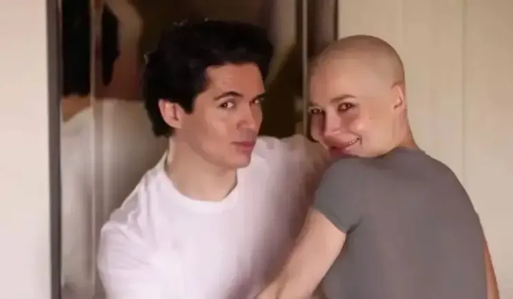 Лерчек со своим женихом Луисом Сквиччиарини