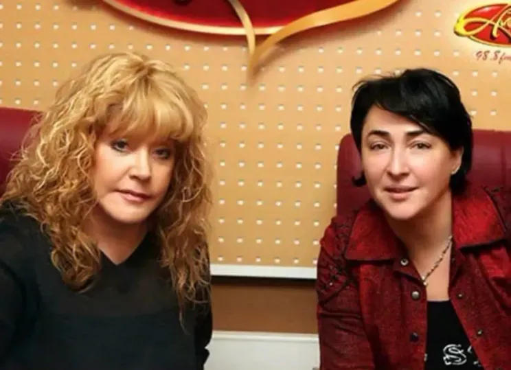 Alla Pugacheva and Lolita Milavskaya