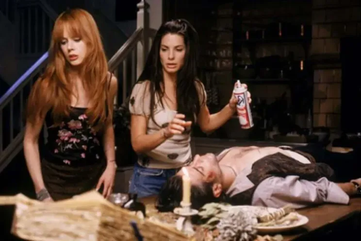 Nicole Kidman and Sandra Bullock in 'Practical Magic', 1998