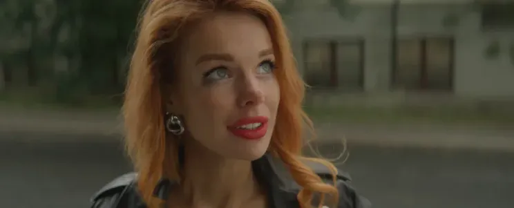 Anna Starshenbaum in the film "Escort"