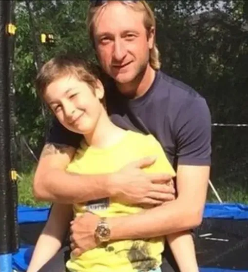 Евгений Плющенко и Егор Ермак