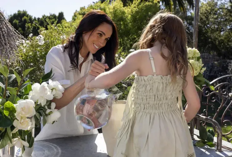 Meghan Markle and her daughter Lilibet in an advertising collaboration
