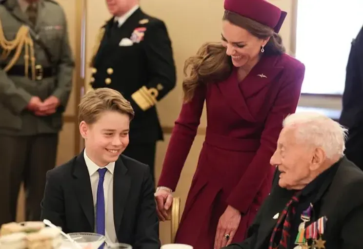 Princess Kate with son George