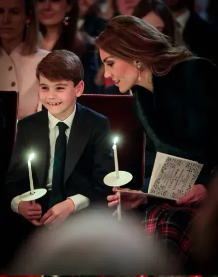 Princess Kate with son Louis