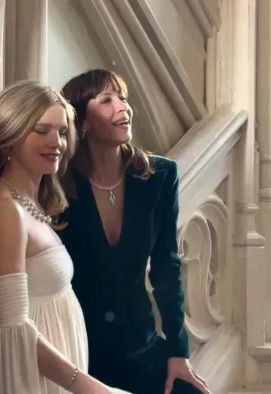 Natalia Vodianova at the gala evening