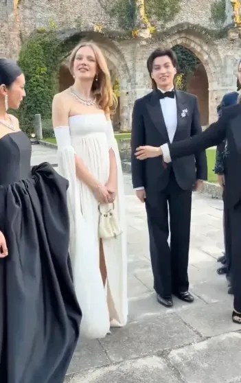 Natalia Vodianova at the gala evening