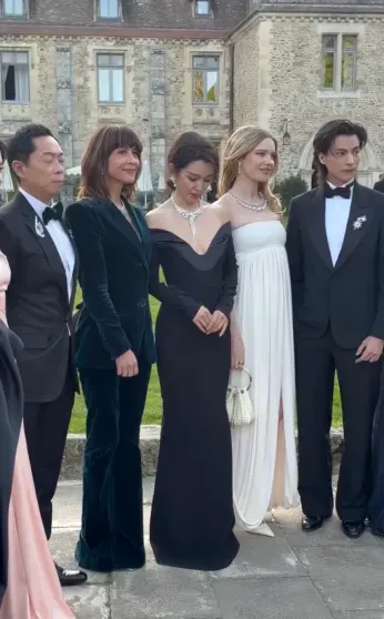 Natalia Vodianova at the gala evening