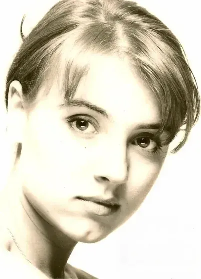 Ксения Алфёрова в молодости