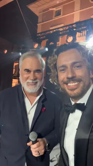 Valery Meladze and Maxim Galkin