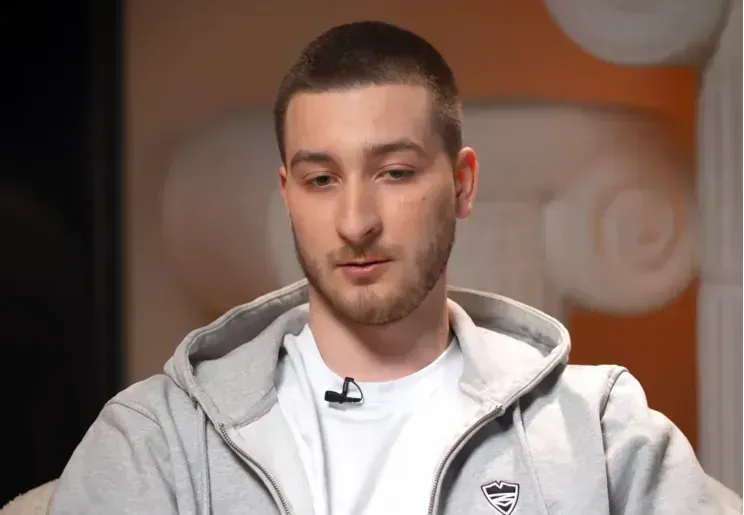 Егор Ермак на интервью