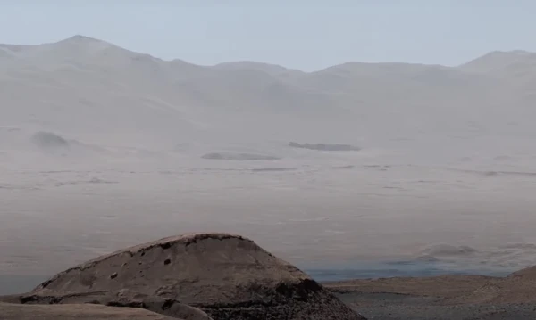 Марсоход Curiosity показал панораму кратера Гейла на Марсе