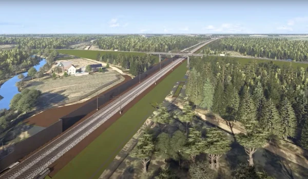 Как будет выглядеть южная часть Rail Baltica в Латвии