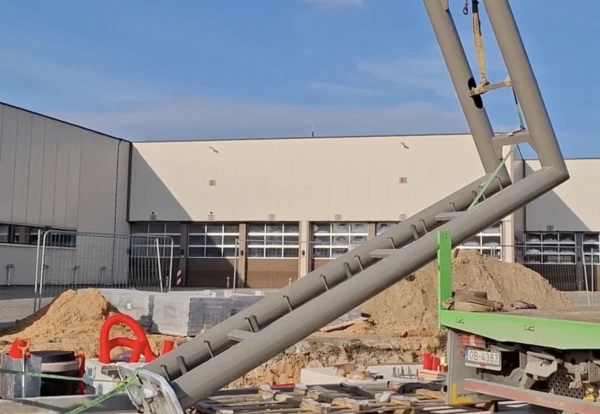 В 6-м автобусном парке установили первую станцию быстрой зарядки